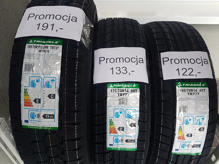 Promocja opon zimowych Triangle - nowość w ofercie.