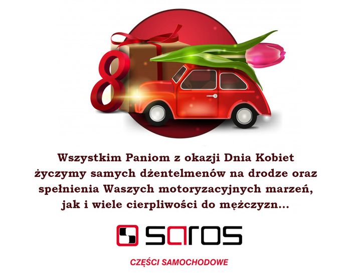 Najlepsze życzenia od zespołu #SAROS! 🌷

#sklep #Przeźmierowo #ProfiAuto #DzieńKobiet