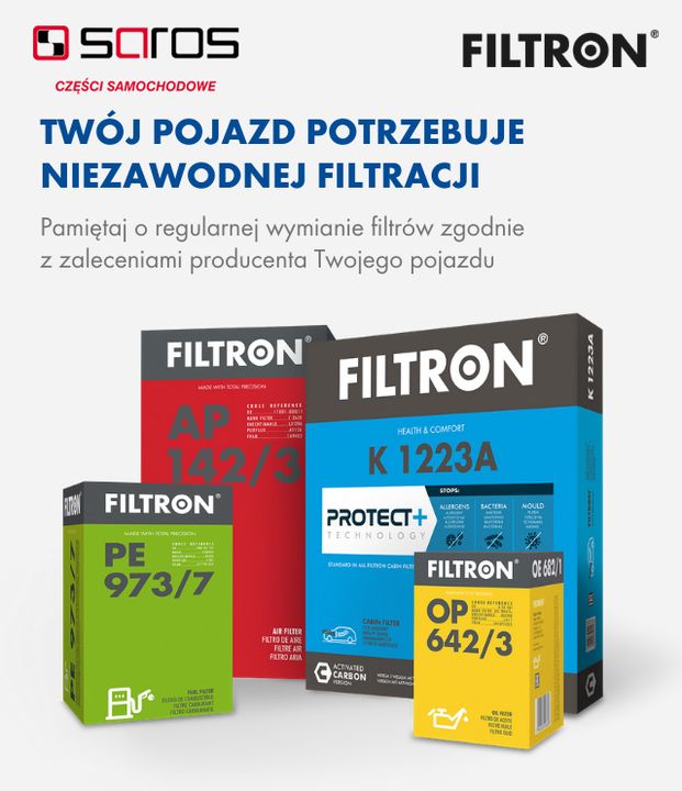 Biorąc pod uwagę filtry samochodowe, od wielu lat najczęściej wybieraną marką w Polsce jest…